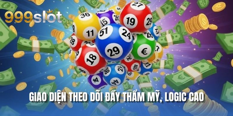 Giao diện theo dõi đầy thẩm mỹ, logic cao